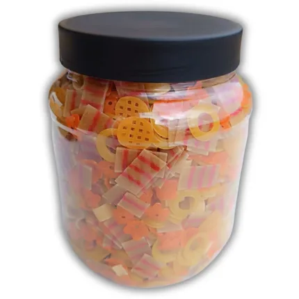 Cocktail Super Five (Anillos, Aros, Lenguas, Estrellas y Ruedas) | Formato Tarro 800G