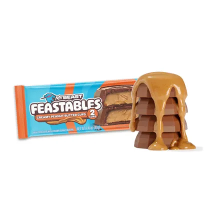 Mr Beast Feastables Creamy penut butter 2 cups
