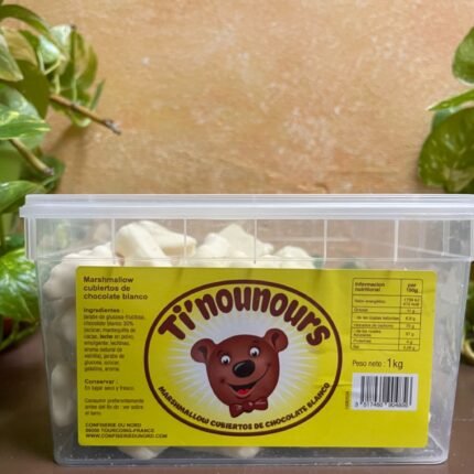 Ositos esponja chocolate blanco