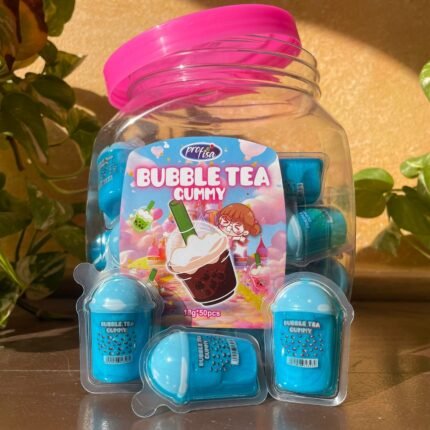 Gummy bubble tea