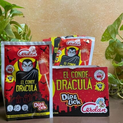 Fresquito Drácula sabor cereza cola
