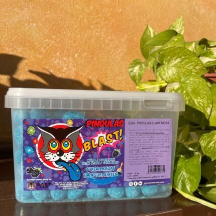 Pintadulas blast , sabor mora pinta lenguas