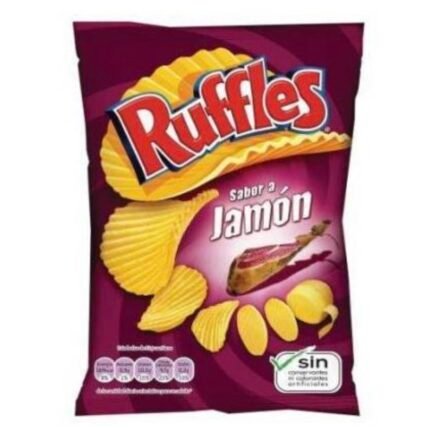 Ruffles jamón 115g