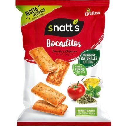 Snatt’s tomate y orégano 80g