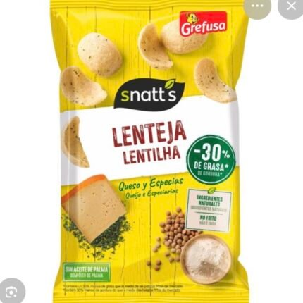 Snatt’s lenteja , queso y especies 85g