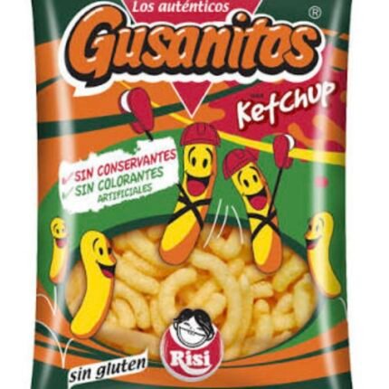 Gusanitos ketchup 35g