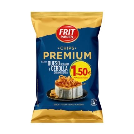 Patatas chips queso y cebolla 100g