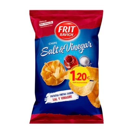 Patatas chips sal y vinagre de 105g