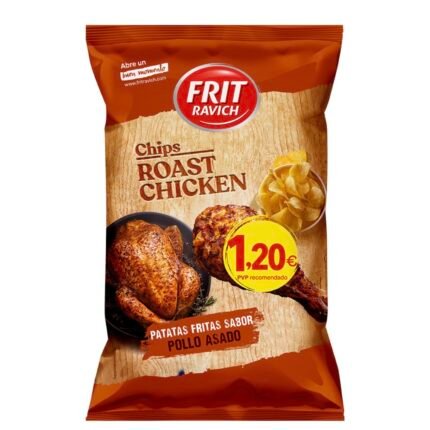 Patatas chips pollo asado 105g