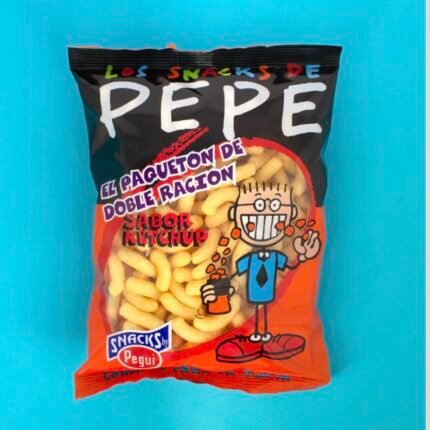 Gusanitos ketchup Pepe 50g