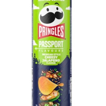 Pringles cheesy jalapeño 165g