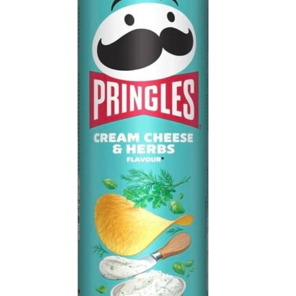 Pringles cream cheese&herbs 165g