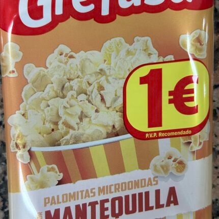 Palomitas Grefusa mantequilla ,90g
