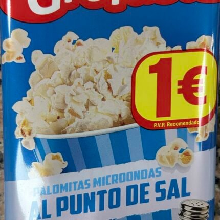 Palomitas Grefusa al punto de sal