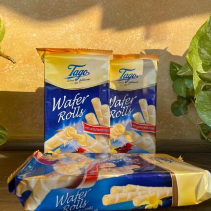 Wafer rolls chocolate blanco
