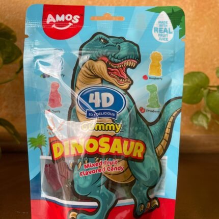 Gummy dinosaurio 4D