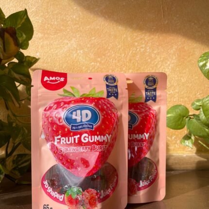 Gummy fresas 4 D
