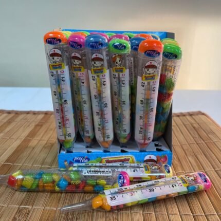 Termómetro con chicles